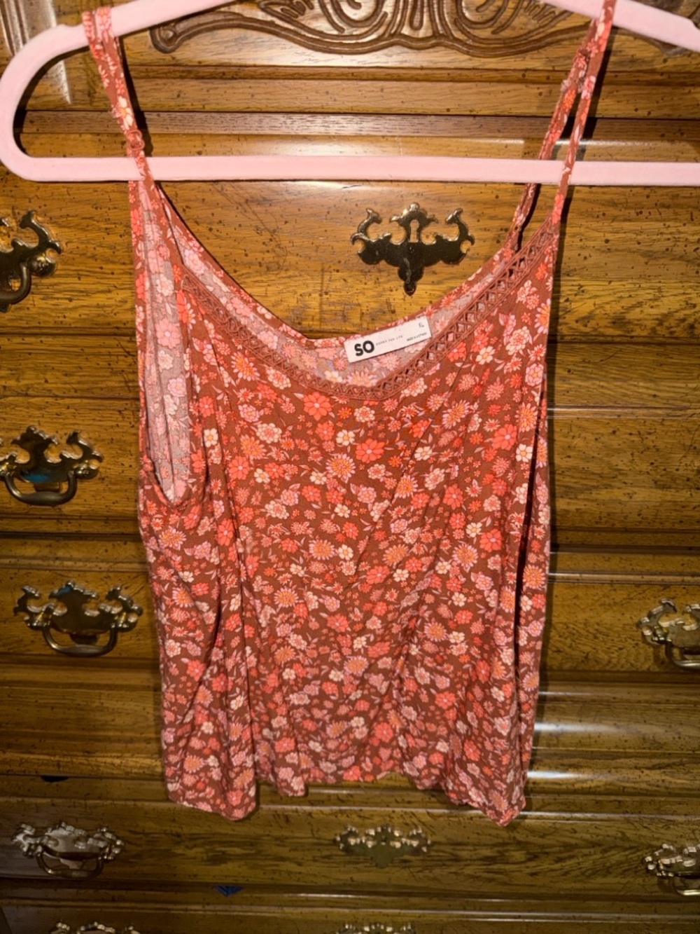 Floral summer top women’s (junior)